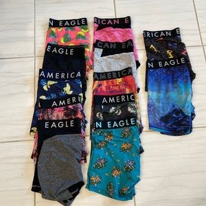 12 pairs of American Eagle Briefs Size Medium